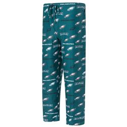 Philadelphia Eagles Concepts Sport Breakthrough Allover Print Knit Sleep Pants