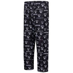 Brooklyn Nets Concepts Sport Breakthrough Allover Print Knit Sleep Pants