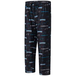 Carolina Panthers Concepts Sport Breakthrough Allover Print Knit Sleep Pants