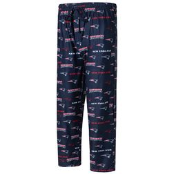 New England Patriots Concepts Sport Breakthrough Allover Print Knit Sleep Pants