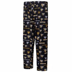 Pittsburgh Penguins Concepts Sport Breakthrough Allover Print Knit Sleep Pants