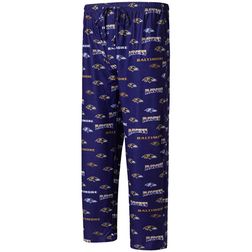 Baltimore Ravens Concepts Sport Breakthrough Allover Print Knit Sleep Pants