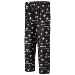 New Orleans Saints Concepts Sport Breakthrough Allover Print Knit Sleep Pants