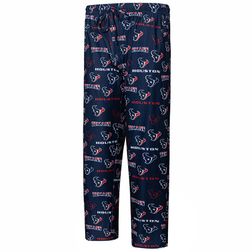 Houston Texans Concepts Sport Breakthrough Allover Print Knit Sleep Pants