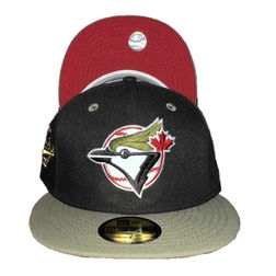 Toronto Blue Jays Two Tone Dirty Martini 1992 World Series Patch Red UV 59FIFTY Fitted Hat