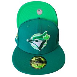 Toronto Blue Jays Green 1992 WS Side Patch Lime Green UV 59FIFTY Fitted Hat