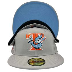 Toronto Blue Jays Orange Slice 20th Anniversary Patch Blue UV 59FIFTY Fitted Hat