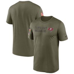 Tampa Bay Buccaneers Nike Olive Green 2022 Salute to Service Legend Team Shirt