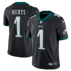 Philadelphia Eagles Jalen Hurts Nike Black Vapor Limited Jersey