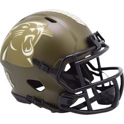 Carolina Panthers 2022 Salute To Service Riddell Speed Mini Helmet