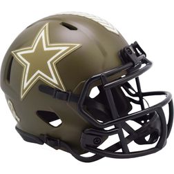 Dallas Cowboys 2022 Salute To Service Riddell Speed Mini Helmet