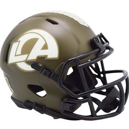 Los Angeles Rams 2022 Salute To Service Riddell Speed Mini Helmet