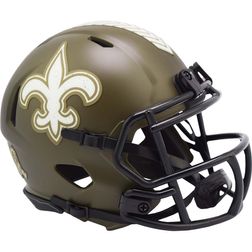 New Orleans Saints 2022 Salute To Service Riddell Speed Mini Helmet