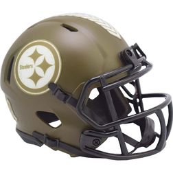 Pittsburgh Steelers 2022 Salute To Service Riddell Speed Mini Helmet