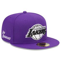 Los Angeles Lakers Purple 2022 City Edition Alternate NBA 59FIFTY Fitted Hat