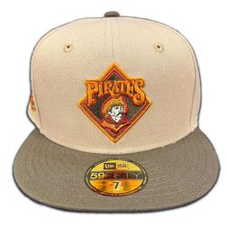 Pittsburgh Pirates Sparta Two Tone 1960 WS Patch Scarlet Red UV 59FIFTY Fitted Hat