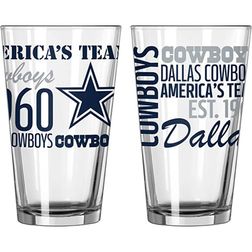 Dallas Cowboys NFL Spirit Pint Glass