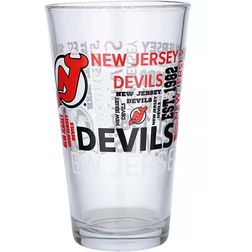 New Jersey Devils NHL Spirit Pint Glass