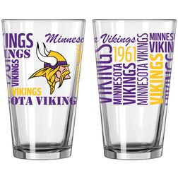 Minnesota Vikings NFL Spirit Pint Glass