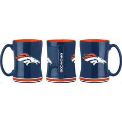 Denver Broncos 14oz Team Logo Relief Mug