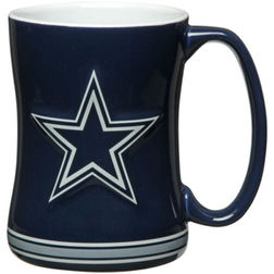 Dallas Cowboys 14oz Team Logo Relief Mug