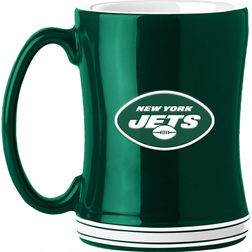 New York Jets 14oz Team Logo Relief Mug