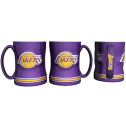 Los Angeles Lakers 14oz Team Logo Relief Mug