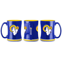 Los Angeles Rams 14oz Team Logo Relief Mug