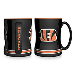 Cincinatti Bengals 14oz Team Logo Relief Mug