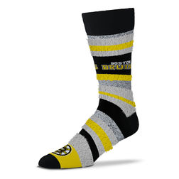 Boston Bruins For Bare Feet Mountain Stripe Socks