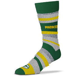 Green Bay Packers For Bare Feet Mountain Stripe Socks