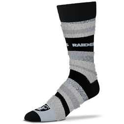 Las Vegas Raiders For Bare Feet Mountain Stripe Socks