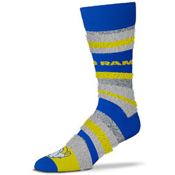 Los Angeles Rams For Bare Feet Mountain Stripe Socks