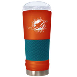 Miami Dolphins 24 oz Etched Draft Tumbler