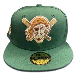 Pittsburgh Pirates Green Envy 2006 ASG Patch Brown UV 59FIFTY Fitted Hat