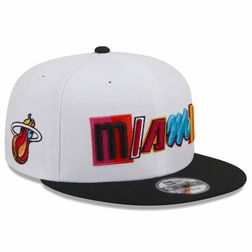 Miami Heat Wordmark City Edition NBA 9FIFTY New Era Snapback Hat