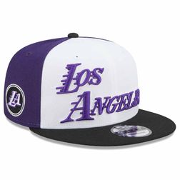 Los Angeles Lakers Two Tone City Edition NBA 9FIFTY New Era Snapback Hat