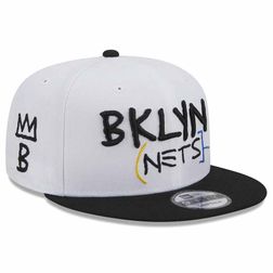 Brooklyn Nets Two Tone City Edition NBA 9FIFTY New Era Snapback Hat