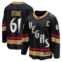 Vegas Golden Knights Mark Stone Special Edition 2.0 Black Breakaway Player Jersey