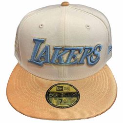 Los Angeles Lakers Chrome Pack Championship Years Patch Light Blue UV 59FIFTY Fitted Hat