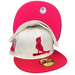 St. Louis Cardinals Chrome Two Tone 1967 WS Patch Energy Red UV 59FIFTY Fitted Hat