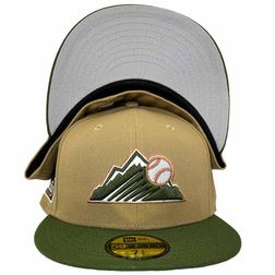 Colorado Rockies Copper Fields Two Tone 25th Anniversary Patch Gray UV 59FIFTY Fitted Hat