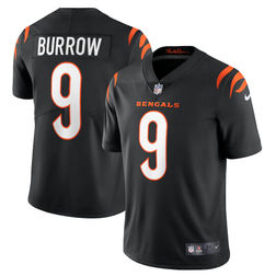 Cincinnati Bengals Joe Burrow Black Vapor Limited Jersey