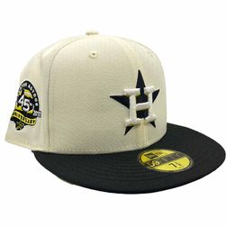 Houston Astros Penguin Pack 45th Anniversary Patch Yellow UV 59FIFTY Fitted Hat