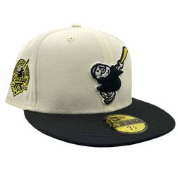 San Diego Padres Penguin Pack 40th Anniversary Patch Yellow UV 59FIFTY Fitted Hat