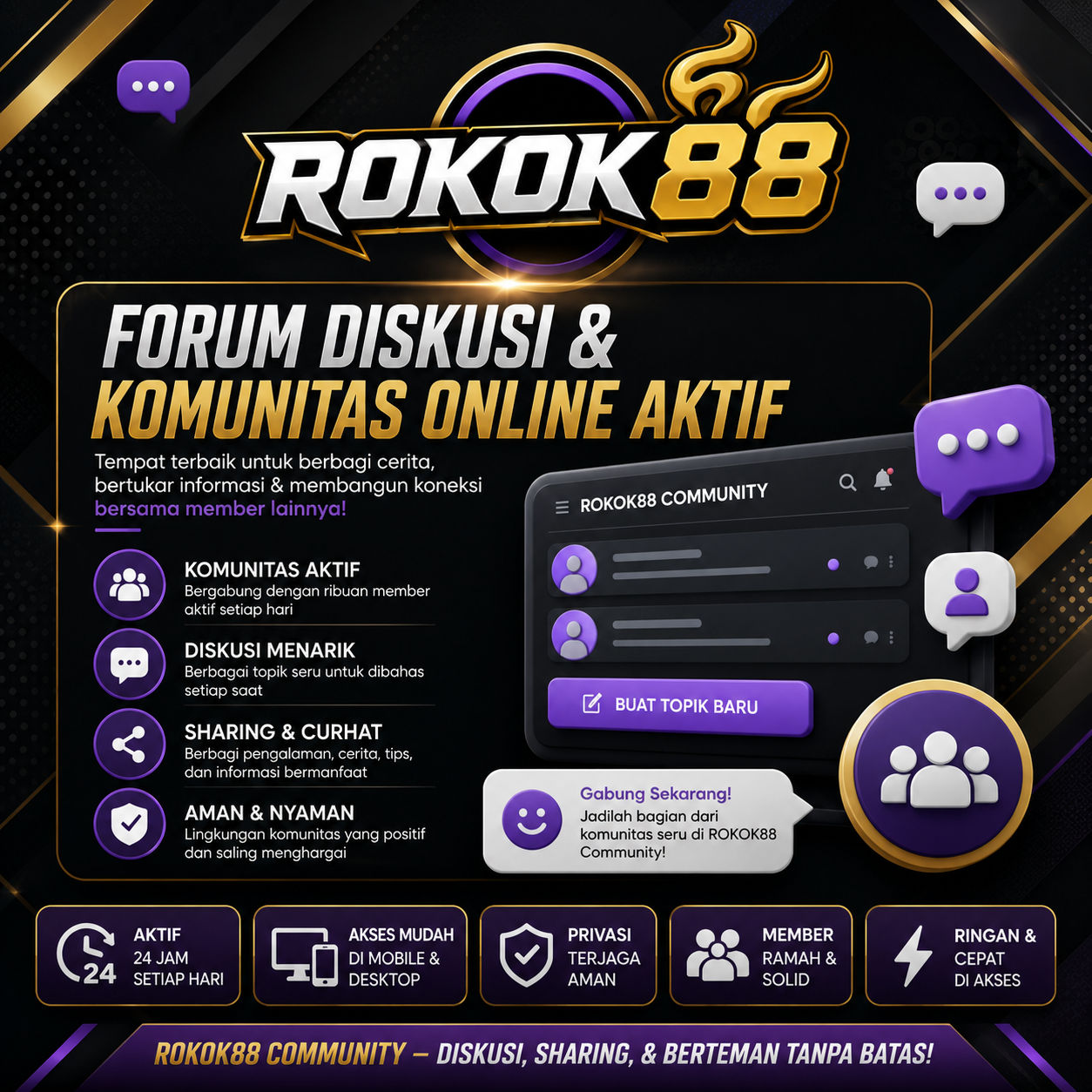 ROKOK88 Community Hub: Tempat Terhubung, Berdiskusi, dan Membangun Komunitas