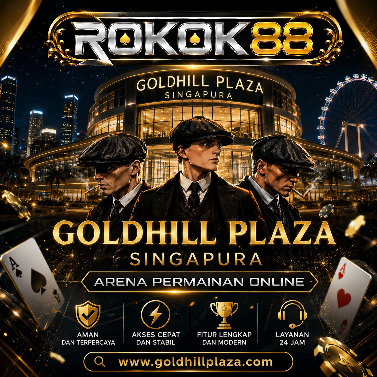 ROKOK88 - Gedung Goldhill Plaza Singapura Arena Permainan Online - WooCommerce eCommerce