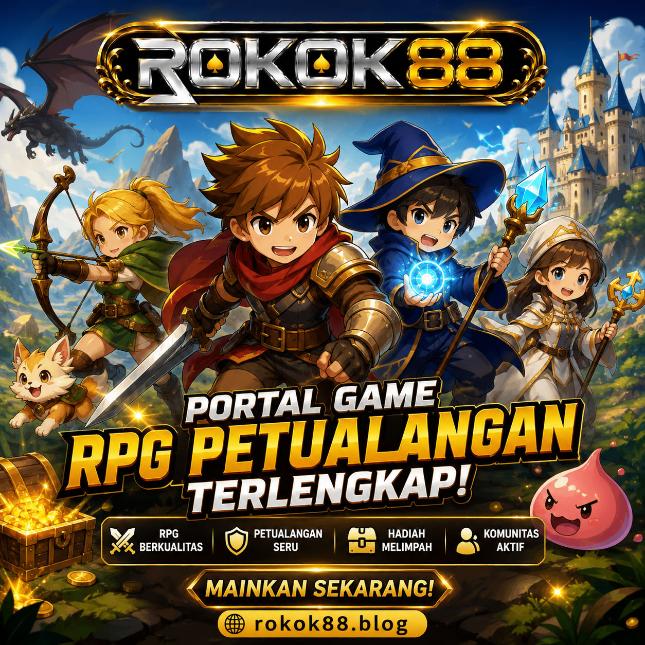 ROKOK88 Banner