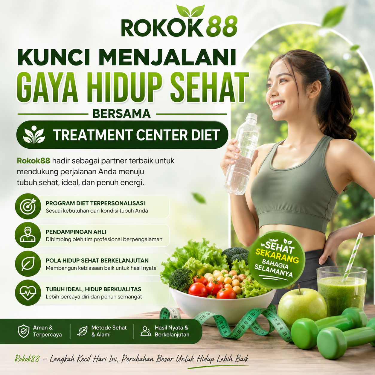 Rokok88: Kunci Menjalani Gaya Hidup Sehat Bersama Treatment Center Diet