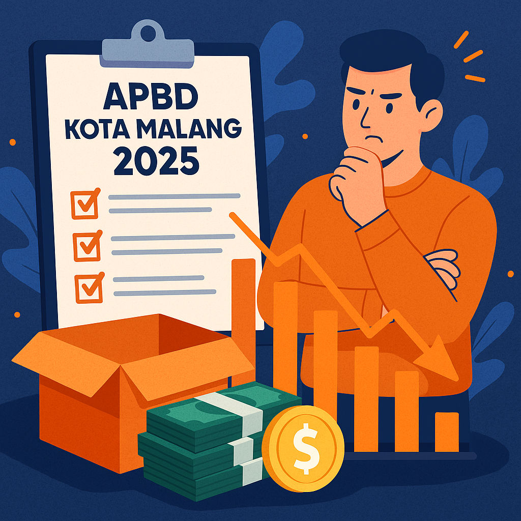 Netizen Bongkar Anggaran APBD Kota Malang 2025, Sorotan ke Drainase hingga Bimtek